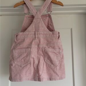 Pink Corduroy Overall Dress JamieKay